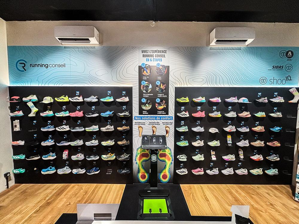 Analyse digitale en magasin de running
