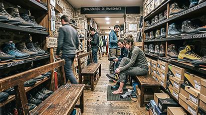 Magasin de randonnée