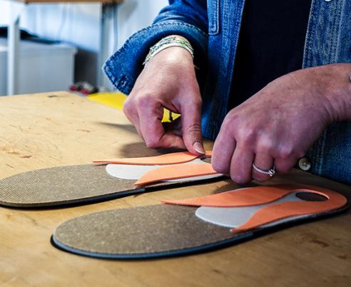 Assemblage des semelles