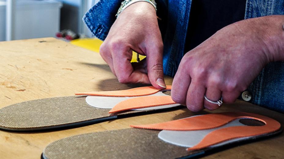 Assemblage des semelles