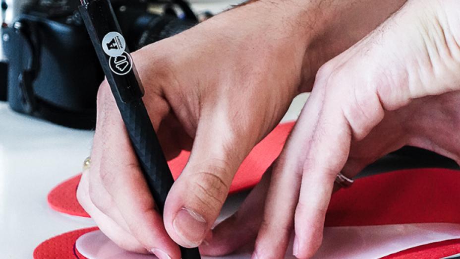 Insole shaping
