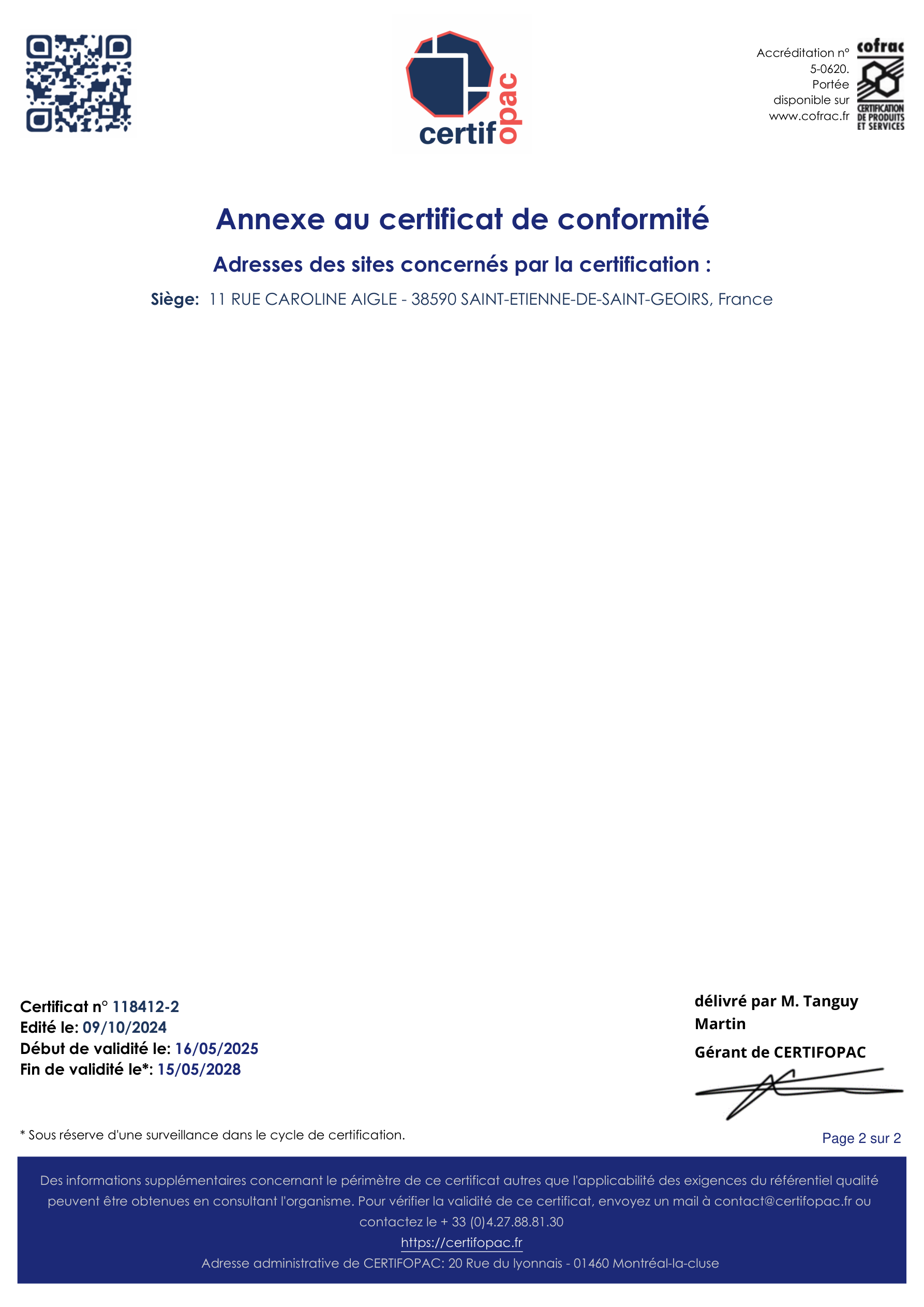 Certification Qualiopi